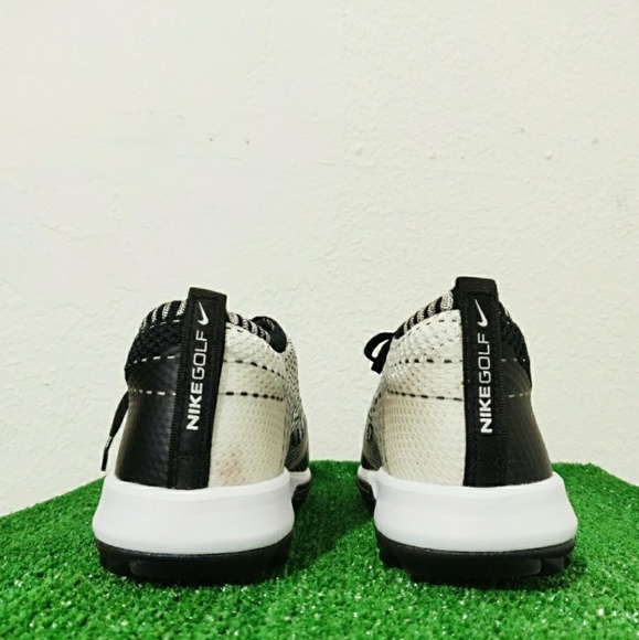 Nike Flyknit Racer G Golf Shoes 'Cookies & Cream' - Picture 8 of 8